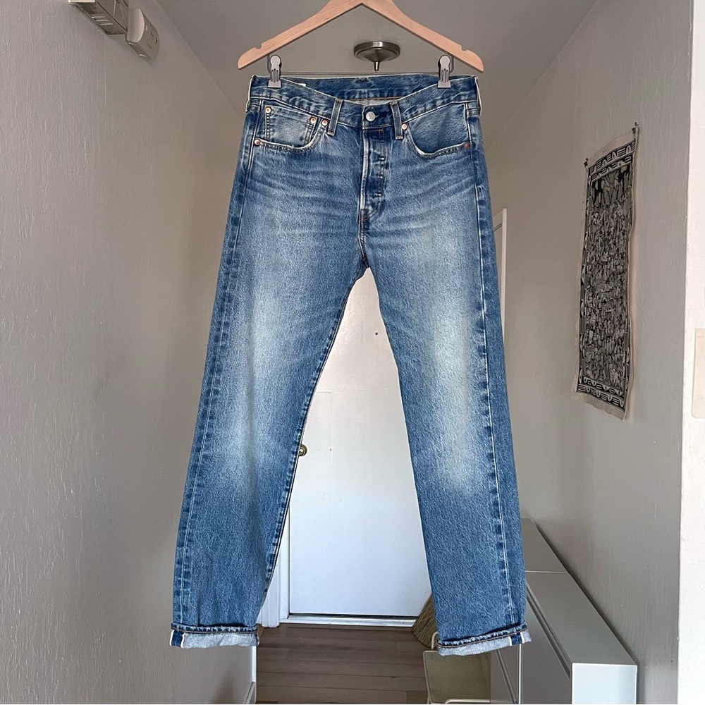 Levi’s Selvedge 501 Slim Taper Jeans